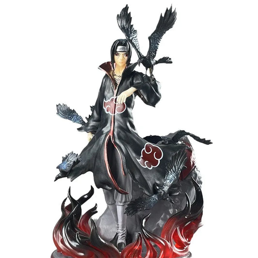 Anime Naruto Figure Raven Weasel Uchiha Itachi 27cm