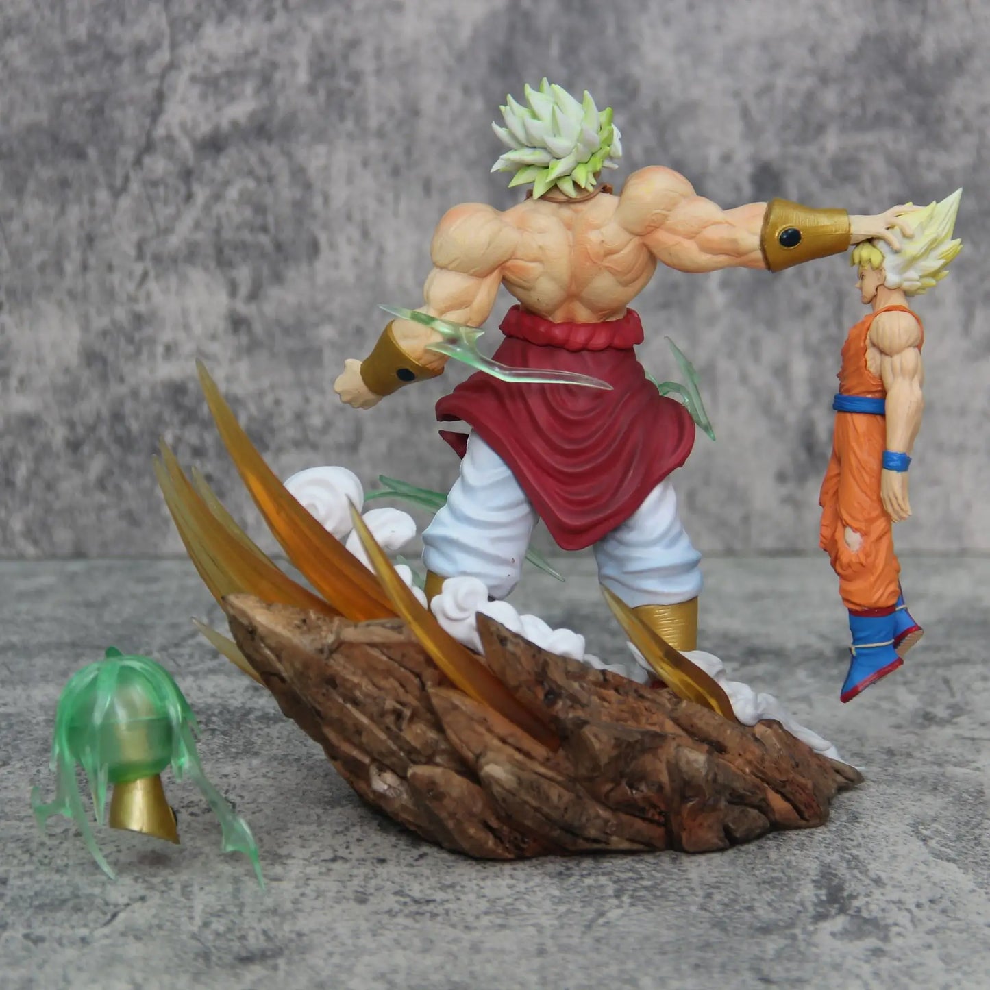 Dragon Ball Anime Figures Broli Vs Goku Action Figures