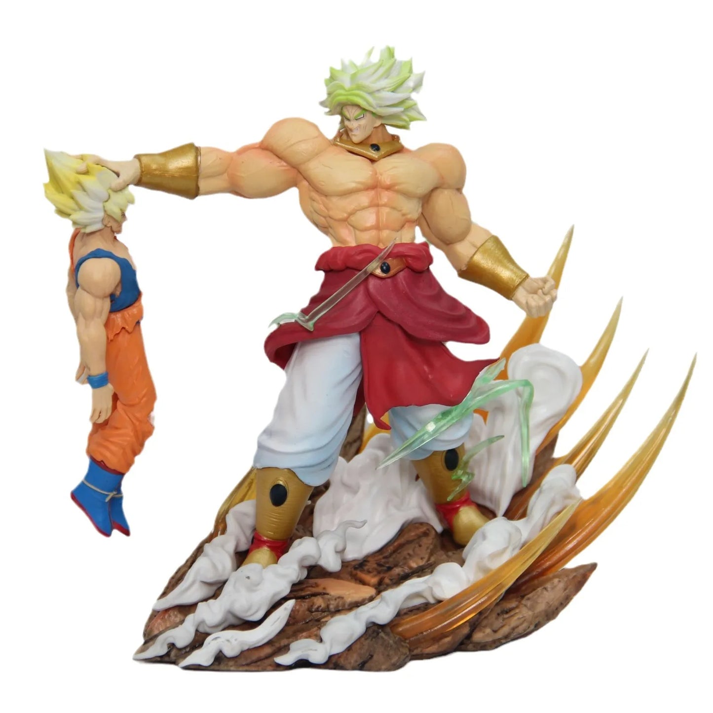 Dragon Ball Anime Figures Broli Vs Goku Action Figures