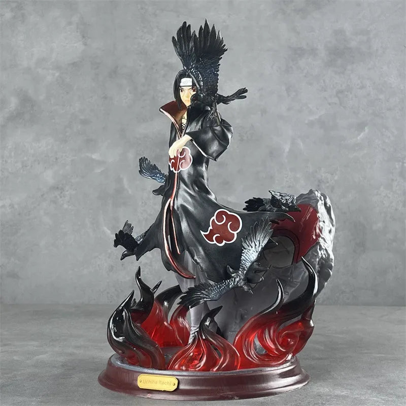 Anime Naruto Figure Raven Weasel Uchiha Itachi 27cm