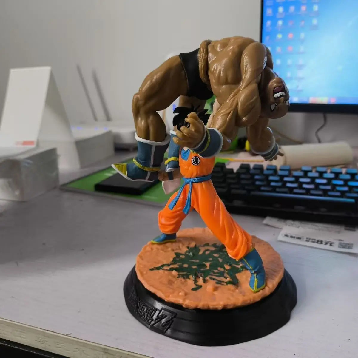 Dragon Ball Z Anime Son Goku Vs Nappa Action Figures