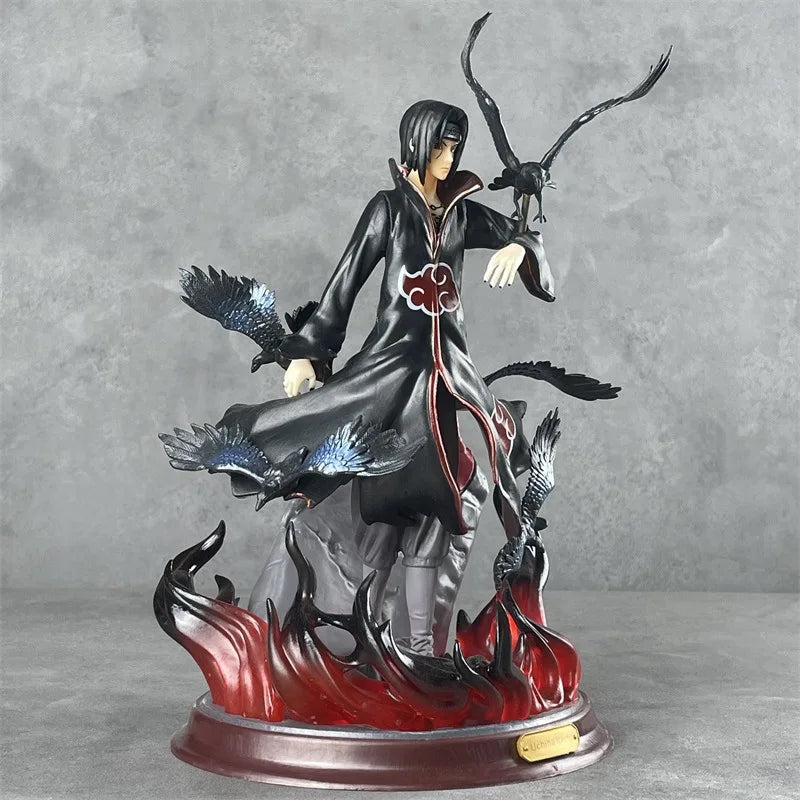 Anime Naruto Figure Raven Weasel Uchiha Itachi 27cm