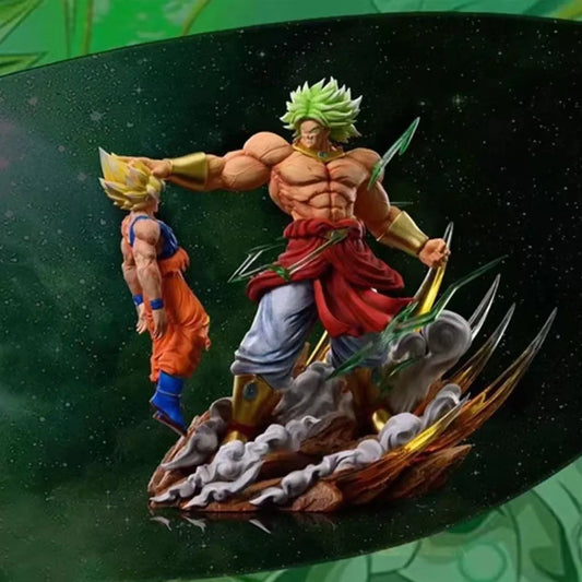 Dragon Ball Anime Figures Broli Vs Goku Action Figures