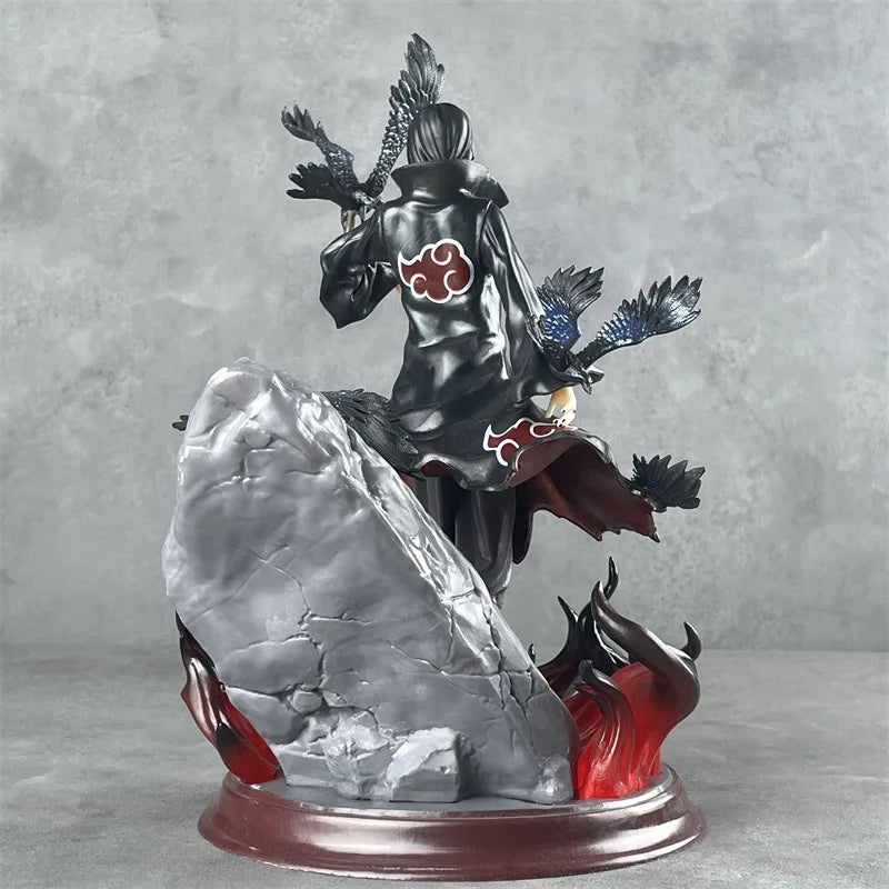 Anime Naruto Figure Raven Weasel Uchiha Itachi 27cm